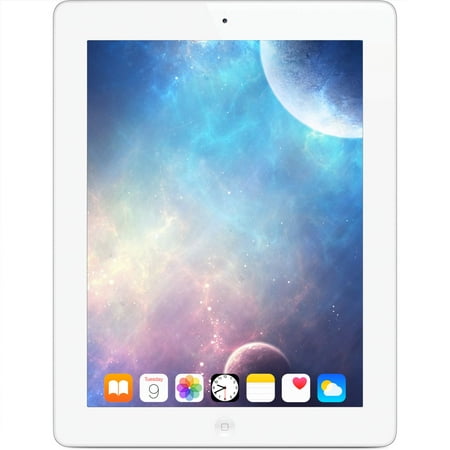 Refurbished Apple 16GB iPad with Wi-Fi + 4G LTE (3rd Gen, GSM Unlocked, White) (Scratches &
