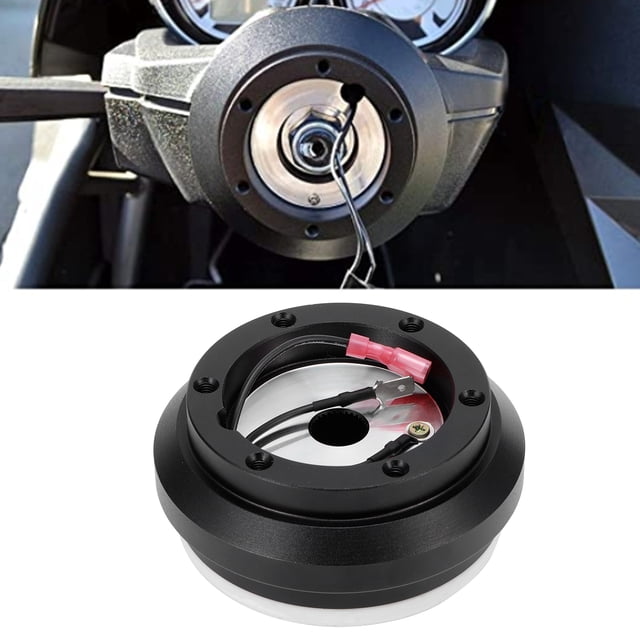 Steering Wheel Adapter, Steering Wheel Quick Release Hub Aluminum For CRX 88-91