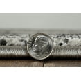 thumbnail image 6 of Linon Milan Area Rug and Runner Collection, Gray and Black, 2'6" x 8', 6 of 6