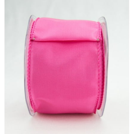 Ribbon Bazaar Wired Iridescent Taffeta 3 1 2 Inch Shocking Pink This On Opens A Dialog That Displays Additional Images For Product With The Option To Zoom In Or Out