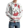 thumbnail image 5 of HELLO KITTY Hoodie with Pocket Anime for Men Women Couple Gift, 5 of 7