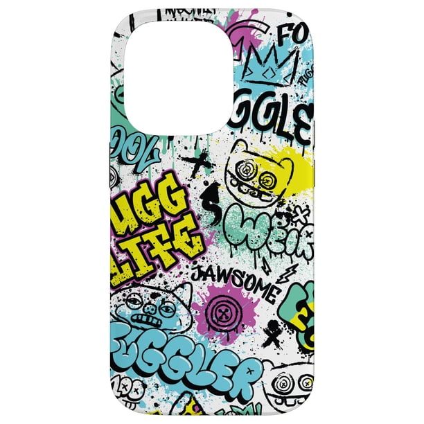 Funda de teléfono Fuggler Funny Ugly Monsters Graffiti Tags iPhone 14 Pro
