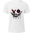 thumbnail image 3 of JAJAHO Men's Graphic T-Shirt Summer Funny Print Casual Streetwear Short Sleeve Crew Neck Loose Fit Tees Shirt Trendy Tops, 3 of 4