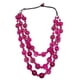 thumbnail image 2 of Collar bohemio con colgante de cuentas de madera para mujer, ideal para cumpleaños y vacaciones. Rosa roja, 2 of 9