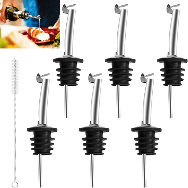 Bottle Pourers, Pack of 4 Wine Pourers Spouts for Wine Liquor Olive Oil