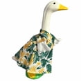 thumbnail image 2 of Nallwabiu Summer Porch Goose Outfit, Tropical Yellow Polka Dot Goose Clothes for 16" Lawn Goose, Luau & Backyard BBQ Party Decor, Poolside Yard Statue Costume, 2 of 5