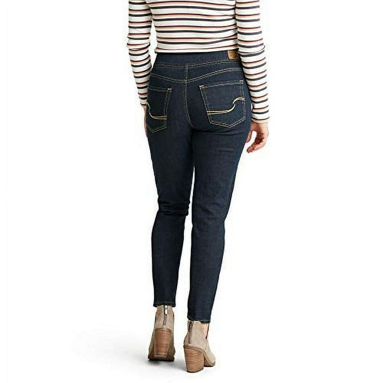 Signature by Levi Strauss Co. Gold Label Women s Totally Shaping Pull on Skinny Jeans Stormy Sky 6