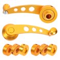 thumbnail image 1 of Aluminum Alloy Golden Car Window Crank Handle for Home Use Lightweight and Durable 1 Set, 1 of 9