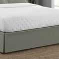 thumbnail image 4 of Luxury Hotel Classic Tailored 14" Drop Silver Bed Skirt, Full, 4 of 6