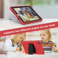 thumbnail image 4 of [PST] iPad Air 1 2 / iPad 9.7" 2017 2018 / Pro 9.7" Defender Armor Kickstand Case, Heavy Duty Military Grade Rugged Protective Shockproof Hard Case Cover with Kickstand, 4 of 5