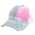 thumbnail image 3 of DQRPSEETB Ball Cap Unisex Classic Low Profile Cotton Baseball Cap Tie Dye Ink Painting Soft Unconstructed Size Dad Hat Gym Cap, 3 of 3