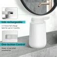 thumbnail image 6 of Phneems Automatic Soap Dispenser Foaming Touchless: 9oz Plastic White Modern Rechargeable Electric  Bathroom Kitchen Hand Dish Lotion, 6 of 7
