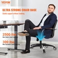 thumbnail image 2 of VEVOR Office Chair Base Replacement 28" Heavy Duty Swivel Chair Base 2500 lbs, 2 of 9