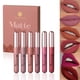 thumbnail image 1 of Juego de Brillo de Labios Fiudx Ofertas Flash Del Día Color Duradero 15 Ml, 1 of 3