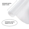 thumbnail image 2 of EVA Shelf Liner Non-Adhesive 11.8x118 Inch, Oil-Proof Waterproof Drawer Mat for Kitchen Cabinet Refrigerator Pantry, Easy Cut(C), 2 of 2