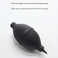 thumbnail image 2 of 1PCS Professional Coffee Powder Cleaning Air Blower for Coffee Grinder Camera Dust Clean Blower Cleaning Tool,1 x Air Blower Pump,Black, 2 of 6
