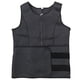 thumbnail image 2 of Chaleco de sauna para sudor, entrenador de cintura para hombre, chaleco de entrenamiento de cintura con cremallera, moldeador de cuerpo con control de barriga, el mejor de su clase, 2 of 8