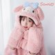 thumbnail image 3 of Sanrio Hello Kitty Cinnamoroll My Melody guantes de felpa bufanda sombrero conjunto de tres piezas Kawaii Anime Y2K ropa cálida para niña dulce 3 uds, 3 of 4