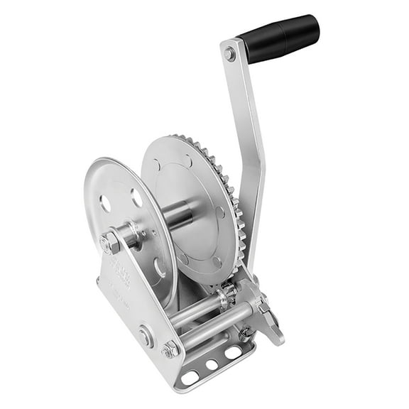 Fulton 142100 Single-Speed Manual Trailer Winch - 1100 lbs.