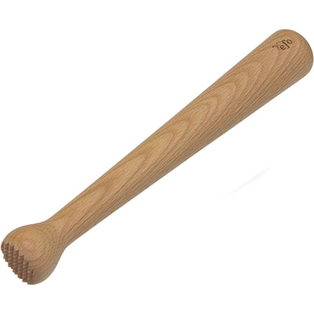 efo Wooden Muddler for Cocktails – Durable Wood Ice Crusher Stylish Mojito Bar Tool Handy Cocktail Muddler- Perfect Masher Kitchen Garlic Avocado Herbs and Fruits