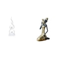 thumbnail image 1 of Escultura De Llama De Resina Moderna Y Figura De Dama Tribal, Pieza De Arte Para Escritorio, Patio, Oficina, Estantería, Sala De Estudio, Adorno Coleccionable, Regalo, 1 of 8