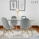 thumbnail image 4 of Juego De Sillas Estilo Eames De Botones Para Comedor Oficina Gris Mirel GN-PUEC01, 4 of 8