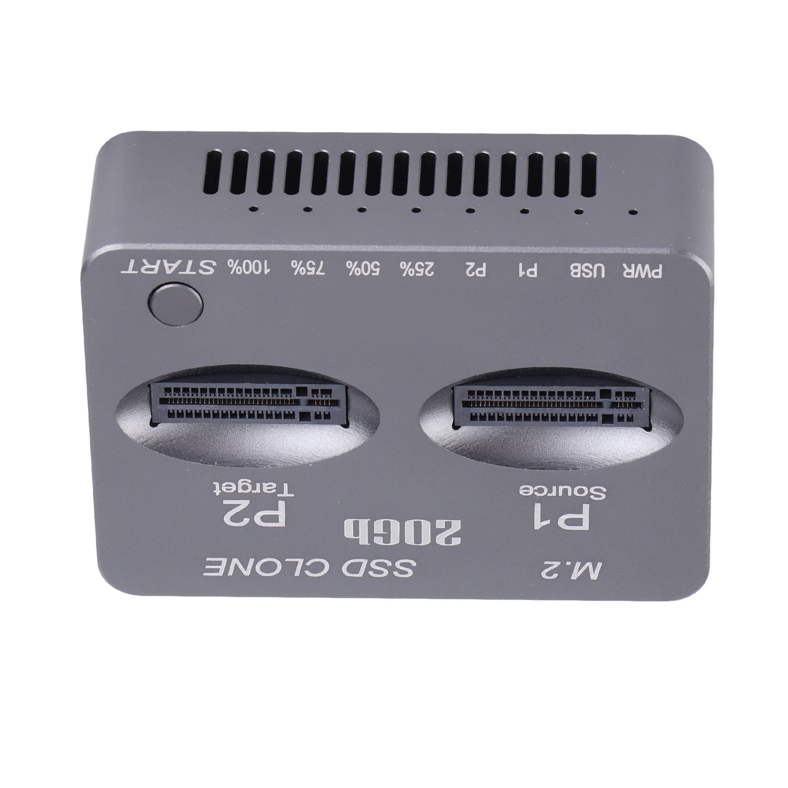 Dual Bay Clone Docking Station, 20Gbps USB 3.2 TYPE C Gen2 X High Speed M.2 NVMe Docking Station  For Computer