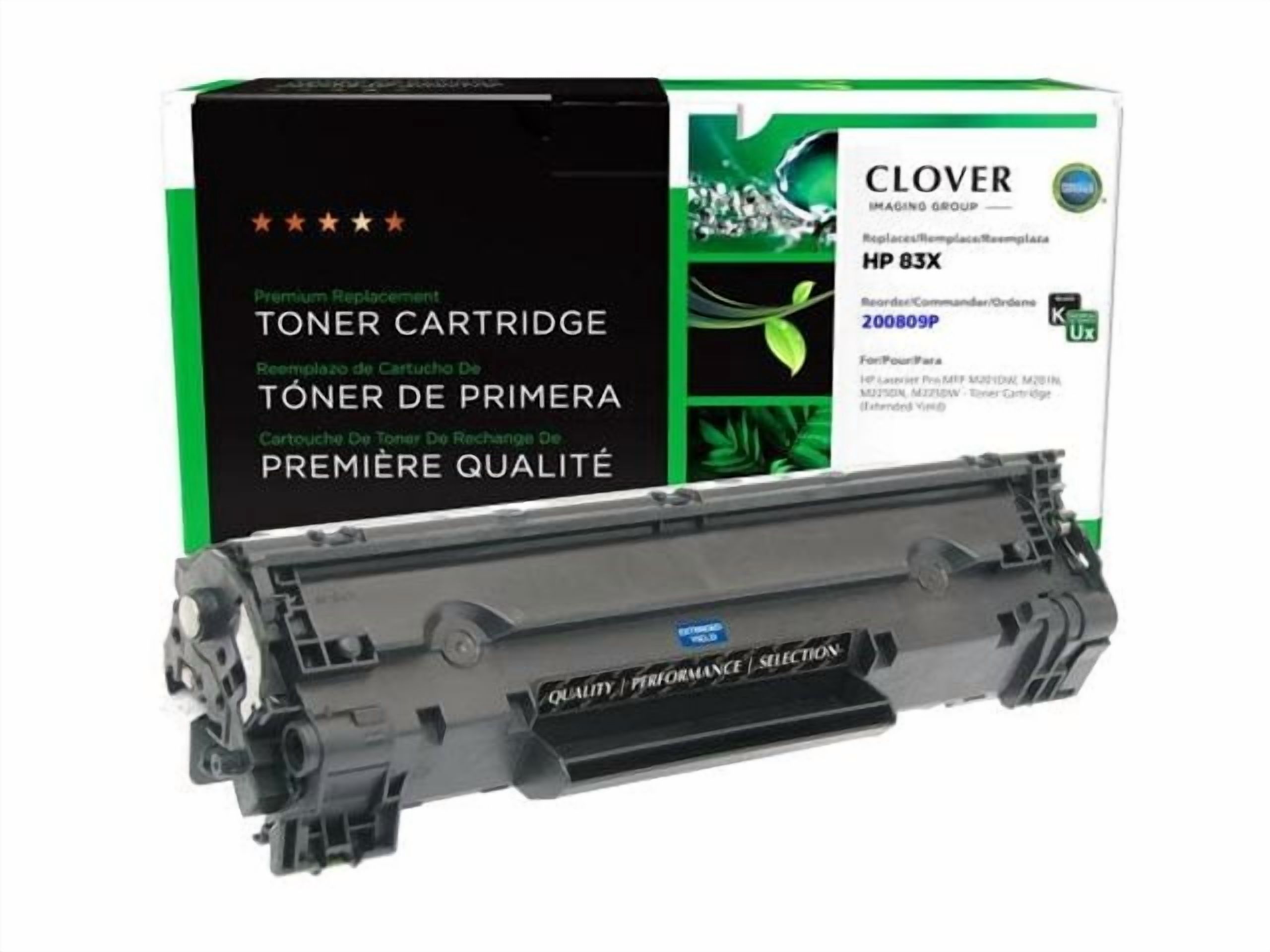 Remanufactured Clover Imaging Extended Yield Toner Cartridge for CF283X ( 83X)