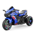 thumbnail image 4 of Motocicleta de 12V para niños, juguete de paseo con batería para niños con luces LED y música para niños y niñas., 4 of 10