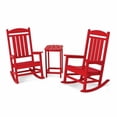 thumbnail image 3 of polywood 3-pc. presidential rocking chair & table set - outdoor, 3 of 6