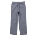thumbnail image 2 of YUUMIN Kids Boys Birthday Party Suit Trousers Adjustable Waist Regular Fit School Trousers Grey 2T, 2 of 3