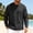 Black, variant on VgaVtl T Shirts for Men Long Sleeve Sports Fall Winter Tops for Men Leisure Crew Neck Fitness Solid Color Minimalist Regular