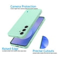 thumbnail image 4 of Njjex for Galaxy S25 FE Silicone Case - Shockproof Soft Gel Rubber Cover, Anti-Scratch & Slim Fit for Samsung Galaxy S25 FE 5G 2025(6.7 inch), Green, 4 of 7