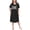 A1-BlackDreams, variant on Plus Size Nightgowns for Women V Neck Short Sleeve Nightshirts Sleepwear