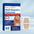 thumbnail image 2 of Esmndop Nail Repairs Patches Kerasal Multi-Purpose Nail Repair Patches Toenail Stickers Nail Treatment Restores Healthy Appearance Toenail Fungus Treatment, 2 of 7