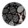 thumbnail image 2 of Weloille 36 Inch Round Linen Placemat, Easter Table Decoration for Festive Dining, 2 of 6