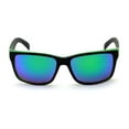 thumbnail image 2 of Large Men Mirror Sunglasses Matte Black 150mm - Wide Fitment., 2 of 3