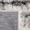 thumbnail image 6 of SAFAVIEH Berber Hollie Abstract Polyester Shag Area Rug, Grey/Dark Grey, 7' x 7' Round, 6 of 8