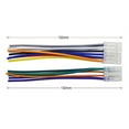 thumbnail image 6 of Car Radio Wire Harness Adapter For Toyota Aftermarket Stereo With 10 Pin And 6 Pin Connectors Matching Eia Colors, 6 of 9
