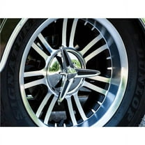 Kuryakyn Knock Off Chrome Center Caps for Harley Trikes (1243)