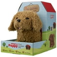 thumbnail image 2 of GPX Plush Battery Powered Toy Dog, GT10DOGBR, Shaggy Brown Electronic Pet, 2 of 4