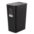 thumbnail image 1 of Bangcool Kitchen Trash Can Plastic 2.11gal Waste Bin Garbage Can with Push-button Lid, 1 of 10