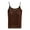 Coffee, variant on DQRPSEETB Tank Tops for Women 2024 Tank Top for Women Sleeveless Tops with Built in Bras Shelf Bra Padded Shirt 2024 Casual Tanks Loose Fit Camisole Tops for Women Built in Bra
