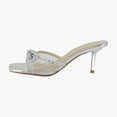 thumbnail image 2 of Jessica Simpson Cornilia2 Women's Heels Silver/Clear Size 12 M, 2 of 8