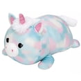 thumbnail image 2 of Squishmallows Official Kellytoy Laying Hug Mees Squishy Stuffed Toy Animal Many to Choose (16 Inch, Ruthie Unicorn), 2 of 3