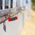 thumbnail image 4 of Weiweiguan Safety Combination Padlock 4 Digit Combination Lock School Combination Padlock, 4 of 6