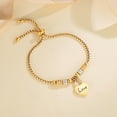 thumbnail image 2 of Heart Charm Bracelets with Adjustable Bolo Chain - The Perfect Gift for Women, Including Mothers, Wife, Daughters, and Girlfriends - Ideal for Christmas, Birthdays, New Year's, and Anniversaries, 2 of 3