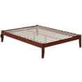 thumbnail image 2 of AFI Colorado Solid Wood Queen Bed with USB Charger in Walnut, 2 of 7