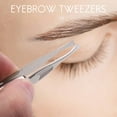 thumbnail image 2 of Stainless Steel Eyelashes Eyebrow Tweezer + LED Light, 2 of 8