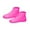 Pink, variant on Waterproof Shoe Covers, Non-Slip Shoe Covers, Rain Shoe Cover, Silicone Shoe Covers Waterproof, Outdoor Shoe Protector for Women Men Kids (Large, Yellow)